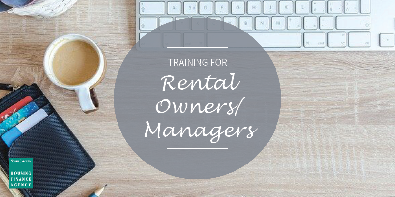 2023 Compliance 101 (In-Person) graphic that says training for rental owners and managers