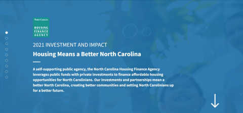 Housing Means a Better NC Microsite