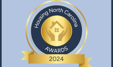 2024 Housing North Carolina Awards Honor Top Affordable Housing Efforts Logo that says "Housing North Carolina Awards 2024"