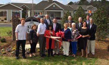 Ribbon cutting ceremony