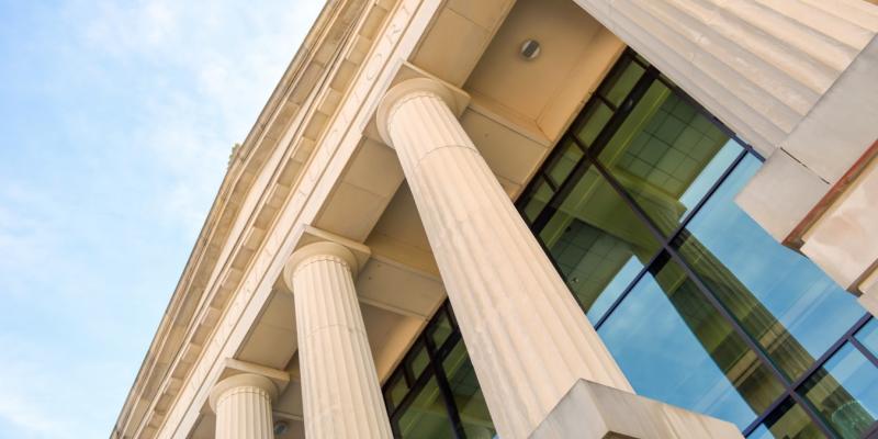 CARES Act A courthouse