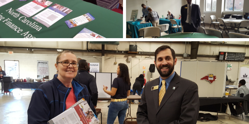 NC Housing Finance Agency Attends Three Veterans' Events in February Troy Hershberger attending veterans events