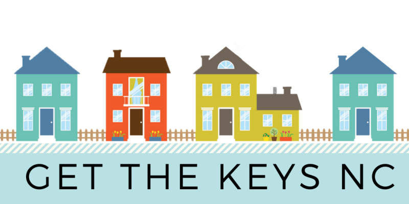 Graphic that says Get the Keys NC