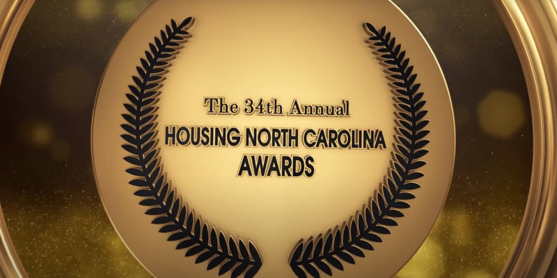 Housing NC Awards banner from video
