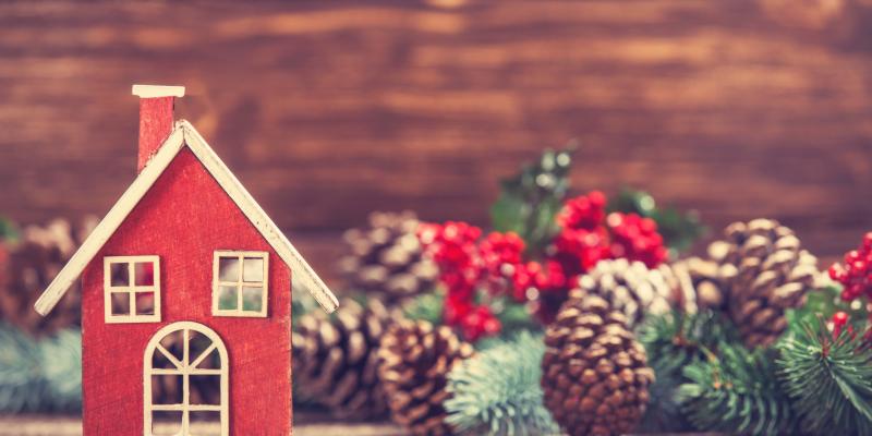 How to Keep Your Home Safe While You're Away for the Holidays House and snow