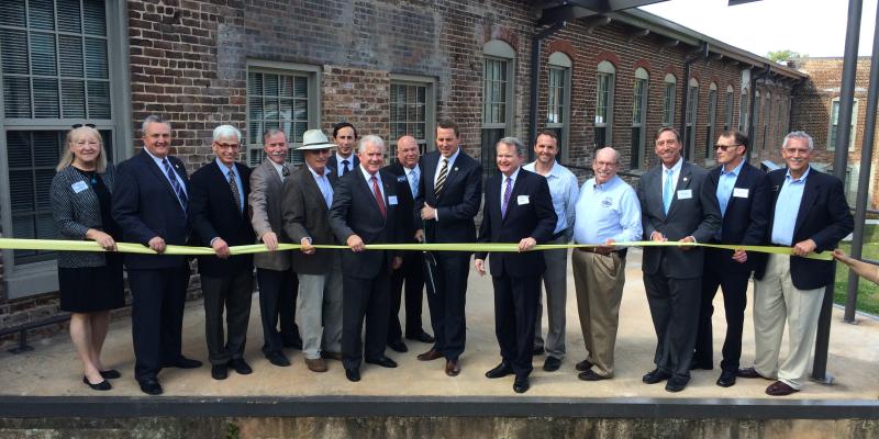 Oneida Mills Lofts opening ceremony