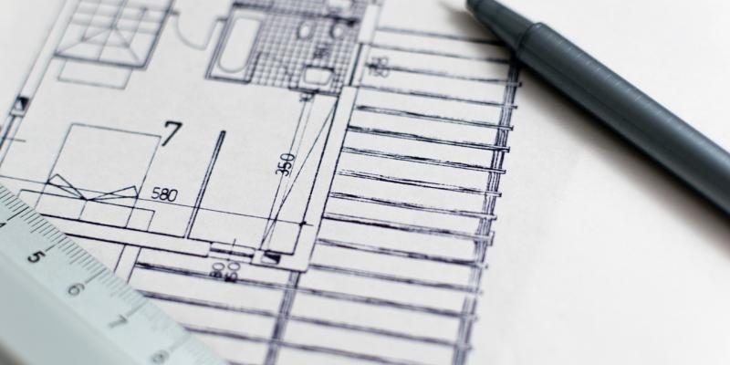 Construction floor plan